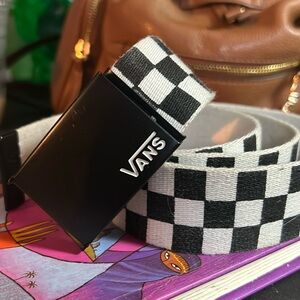 Vans checkered belt